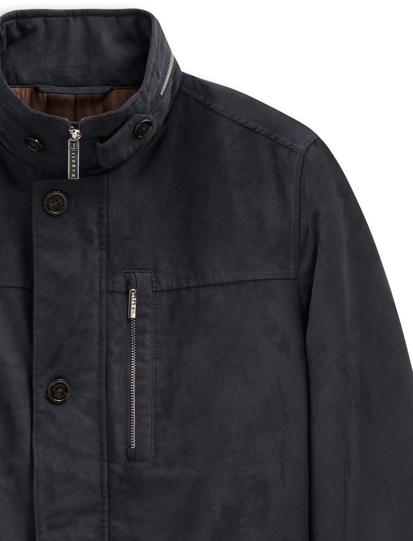 Bugatti donkerblauwe polyester tussenjas