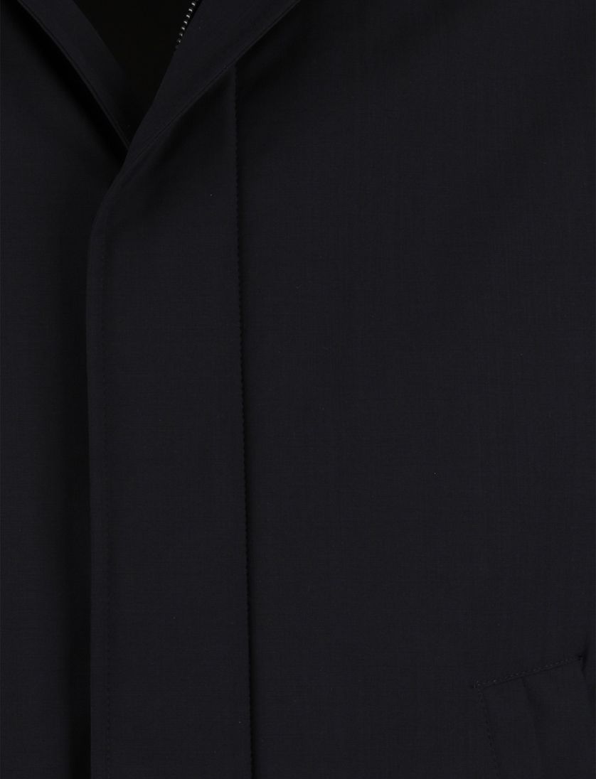 Bugatti winterjas donkerblauw afneembare capuchon polyester