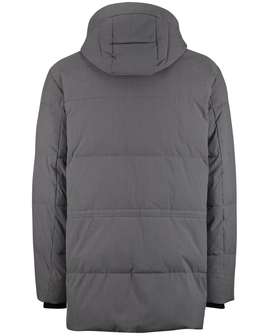 Bugatti winterjas grijs gewatteerd