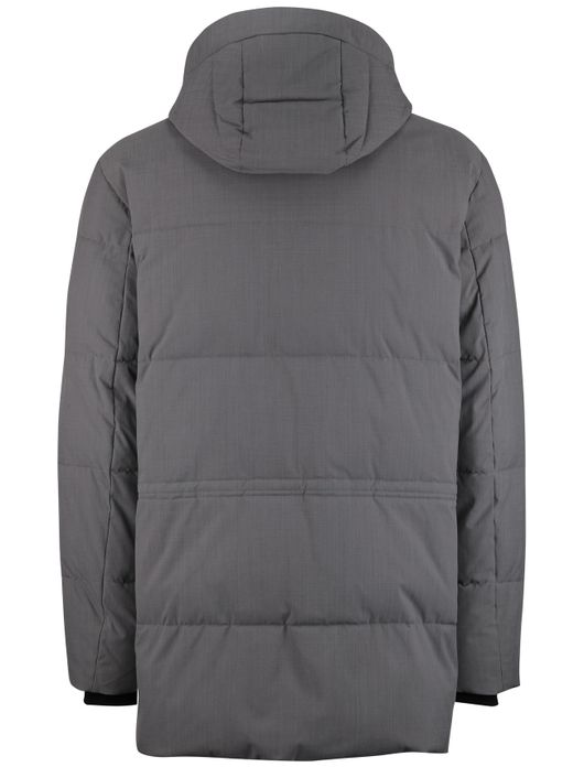 Bugatti winterjas grijs polyester