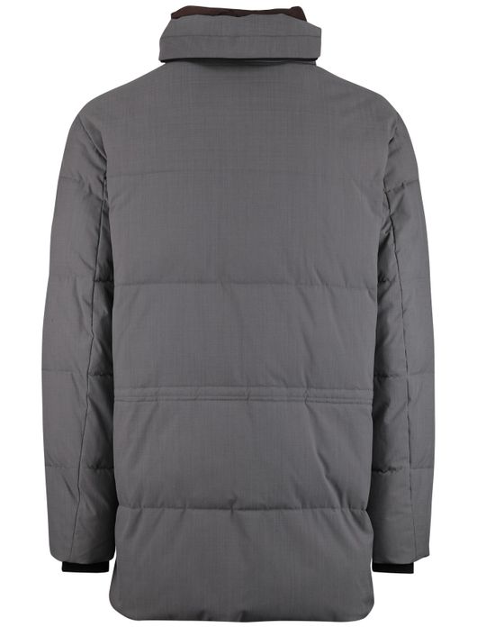 Bugatti winterjas grijs polyester