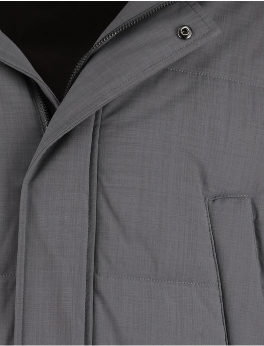 Bugatti winterjas grijs polyester