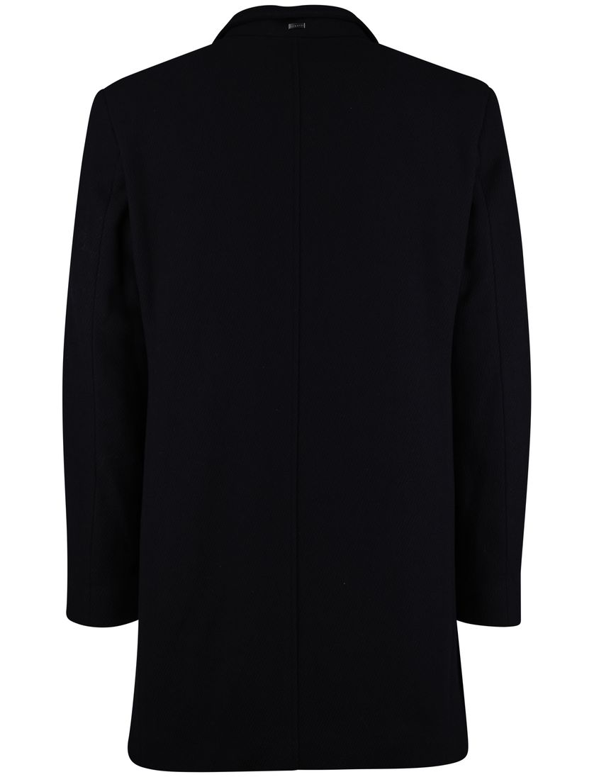 Jas Bugatti navy effen wol