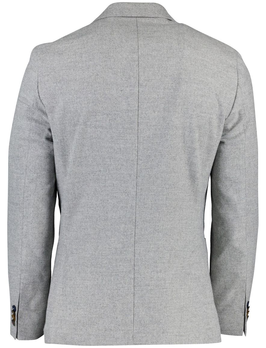 Digel Edward-ST colbert grijs effen normale fit wol