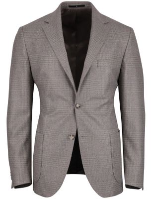 Dressler colbert Dressler grijs geruit wol