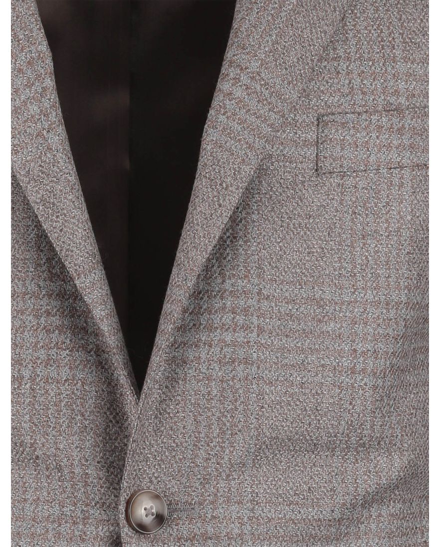 colbert Dressler grijs geruit wol