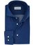 Overhemd Profuomo blauw denim katoen