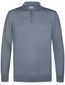 half zip trui Profuomo blauw