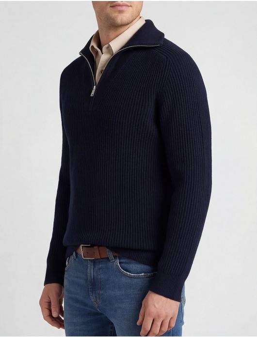 trui donkerblauw Profuomo