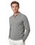 Profuomo Polo lange mouwen Grijs wol gebreid