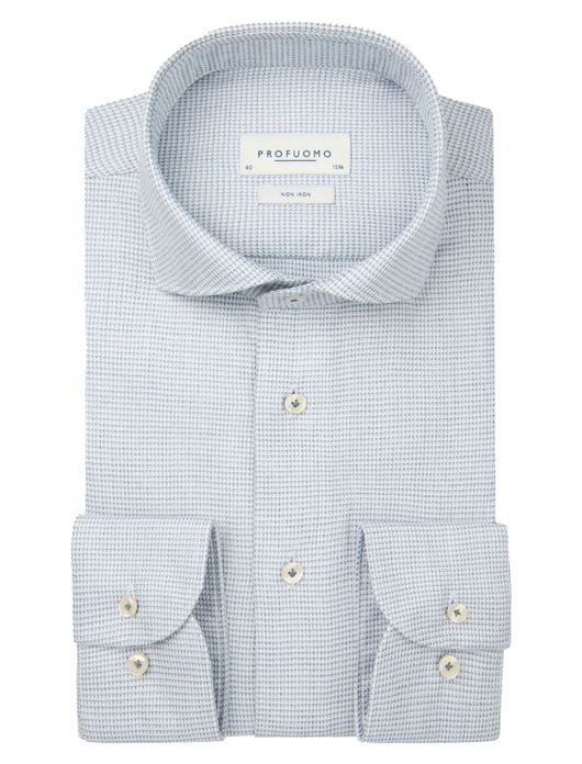 business overhemd blauw Profuomo