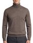 roll neck trui Profuomo taupe