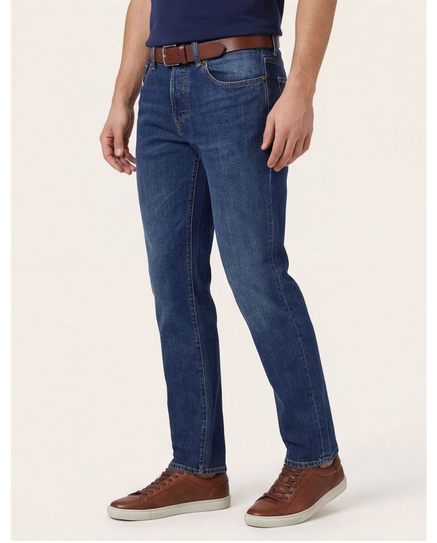 Diesel D-Finitive denim regular fit blauw