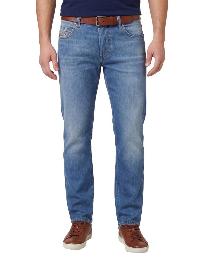 Diesel slim fit jeans d-vyl blauw denim