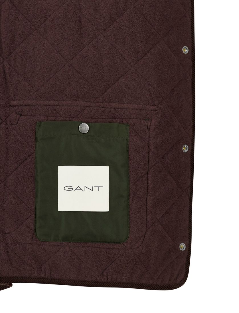 tussenjas Gant groen half lang