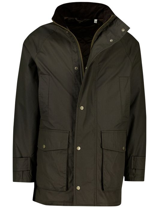 Gant winterjas wax katoen