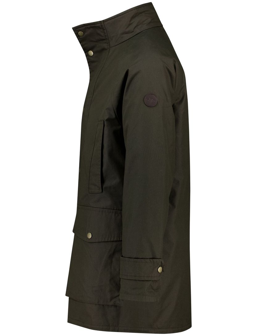 Gant winterjas wax katoen