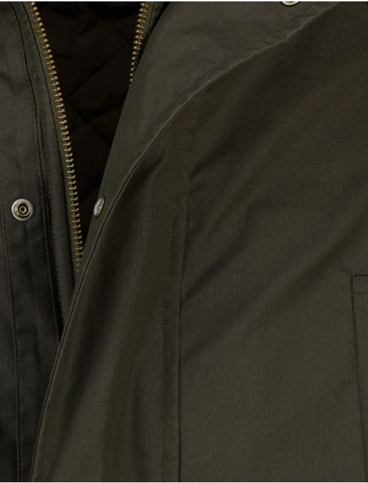 Gant winterjas wax katoen