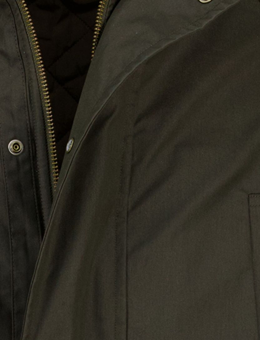 Gant winterjas wax katoen