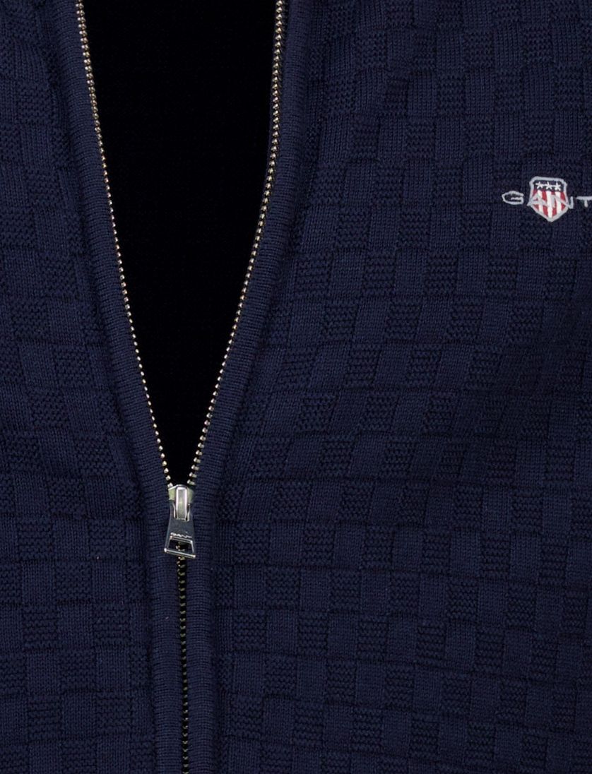 vest Gant donkerblauw