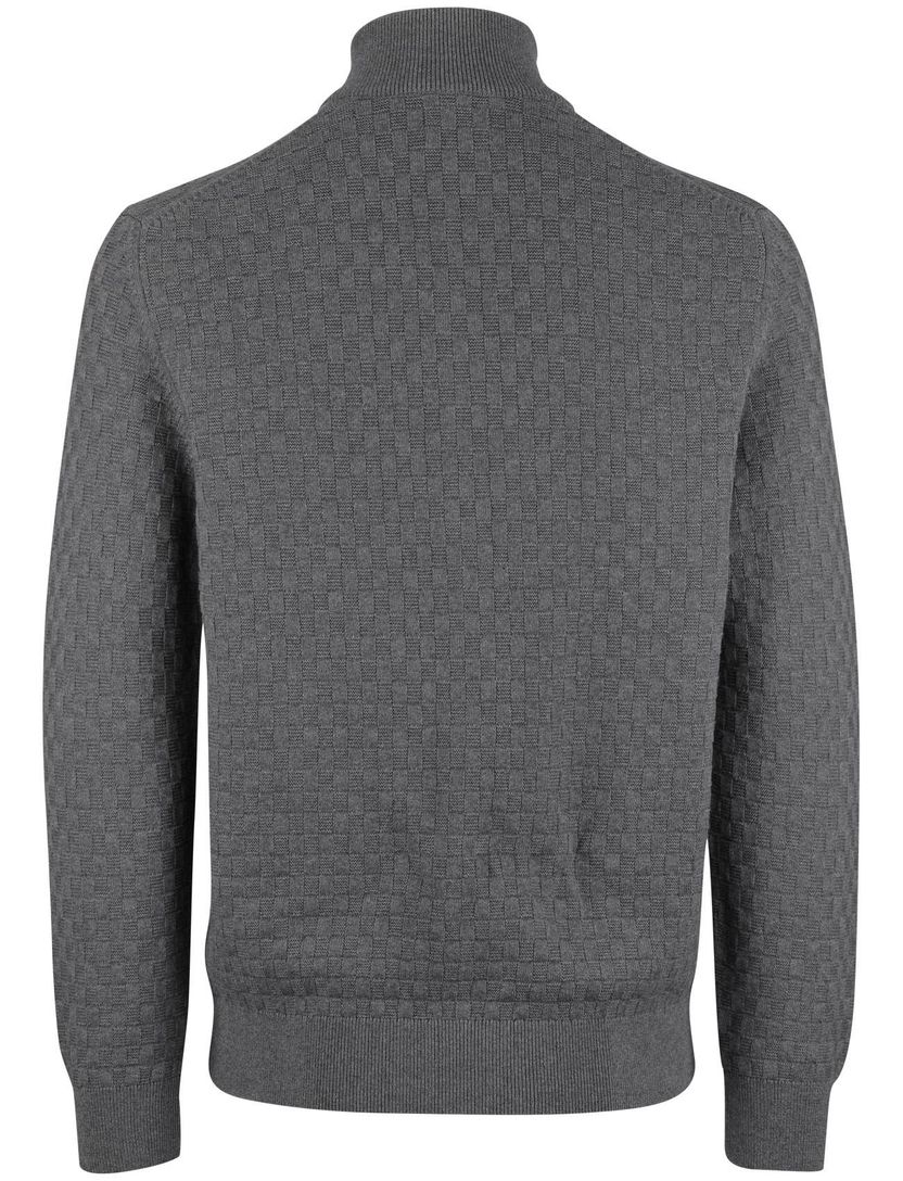 Gant vest wijde fit grijs