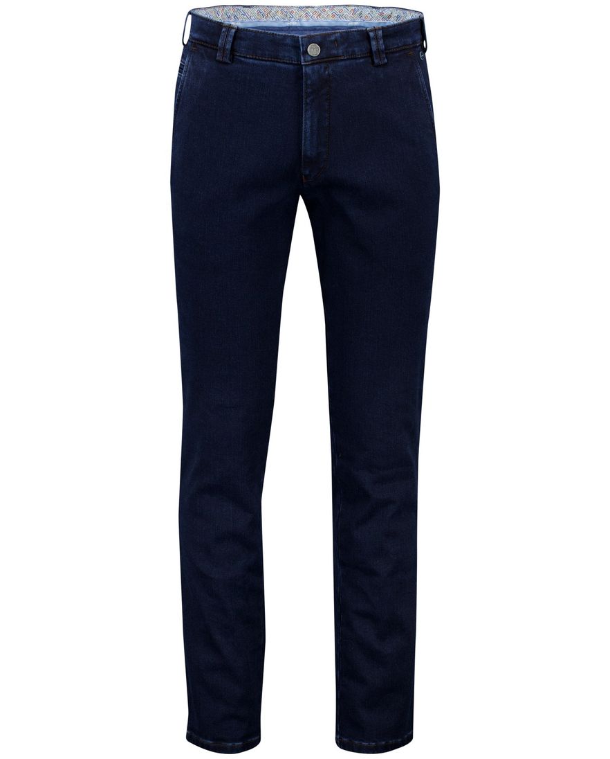 Meyer jeans katoen donkerblauw