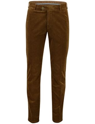 Meyer Meyer Bonn broek flatfront bruin effen