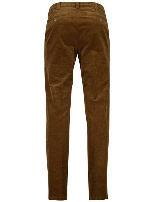 Meyer bonn pantalon flatfront bruin