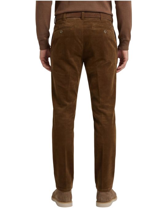 Meyer bonn pantalon flatfront bruin