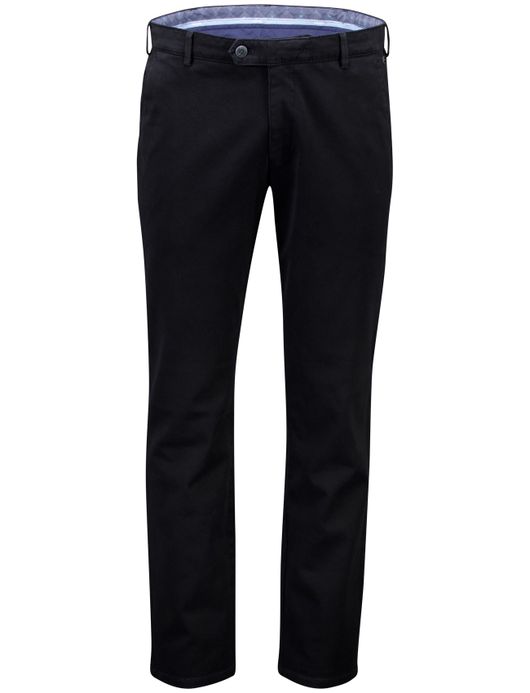 Meyer Bonn pantalon katoen zwart
