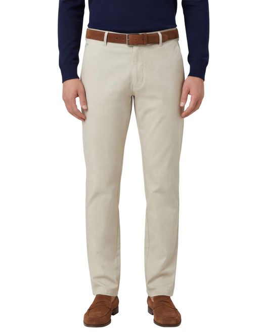 Meyer Bonn katoenen pantalon beige effen