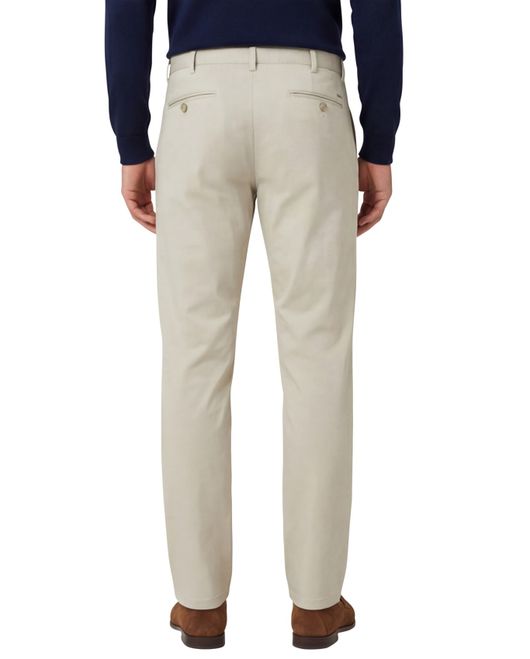 Meyer Bonn katoenen pantalon beige effen