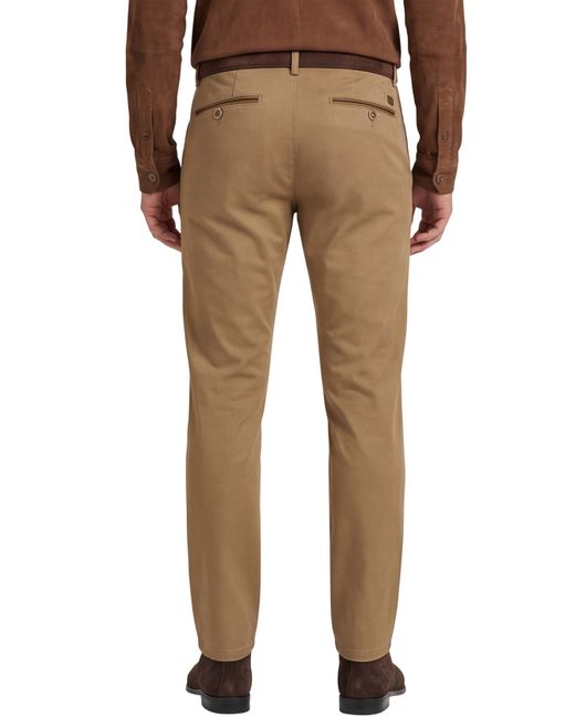 katoenen broek bruin Meyer Bonn