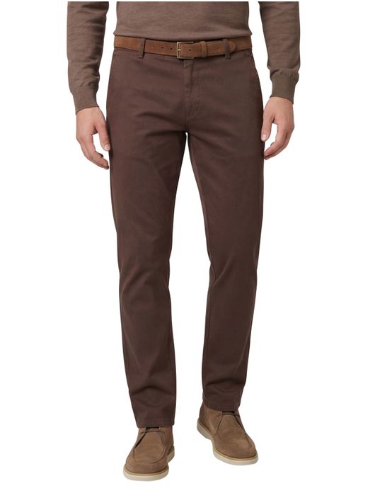 katoenen broek bruin Meyer New York