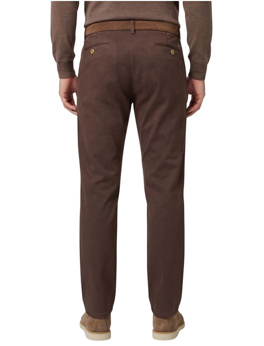 katoenen broek bruin Meyer New York