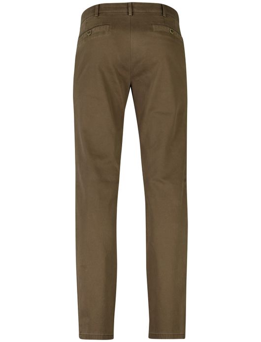 Meyer New york flatfront broek bruin