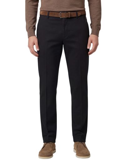 Meyer Meyer bonn flatfront broek donkergroen