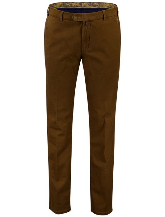 Meyer bonn pantalon katoen bruin