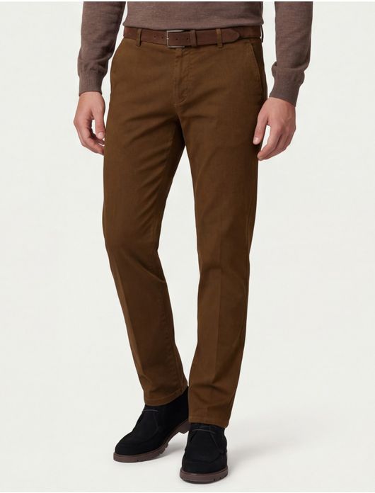 Meyer bonn pantalon katoen bruin