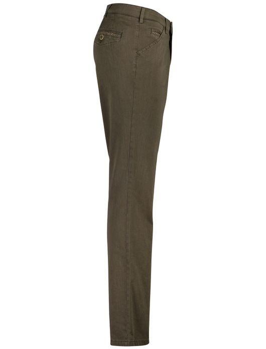 Meyer Pantalon katoen groen katoen