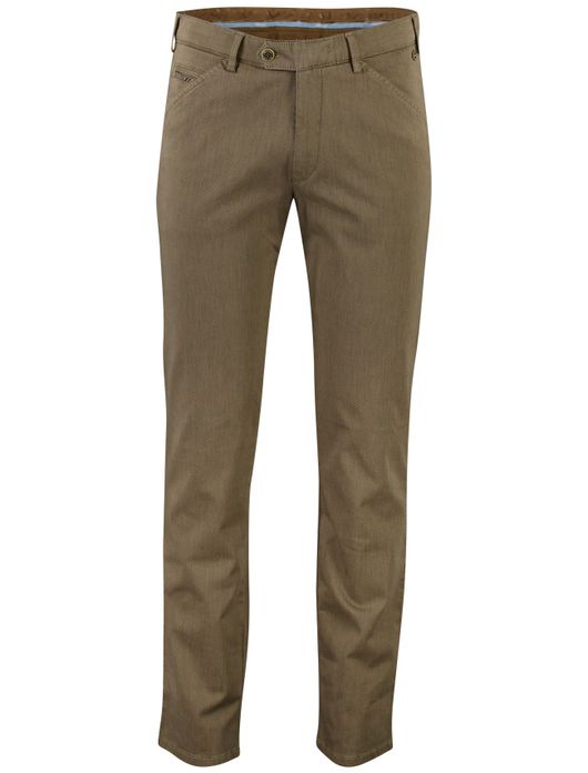 Meyer new york pantalon flatfront bruin