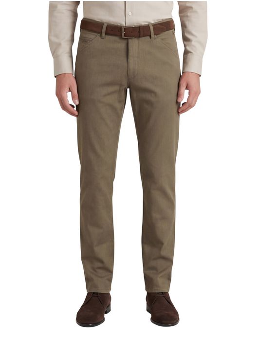 Meyer new york pantalon flatfront bruin
