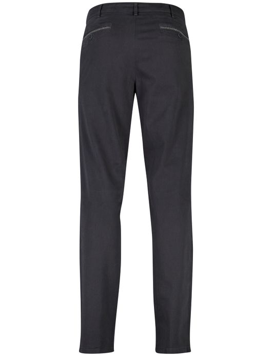 Meyer Chicago grijs effen normale fit katoen