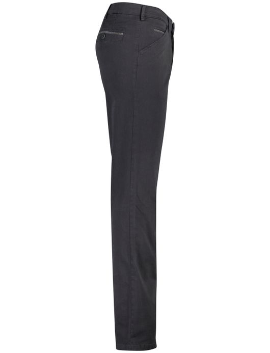 Meyer Chicago grijs effen normale fit katoen