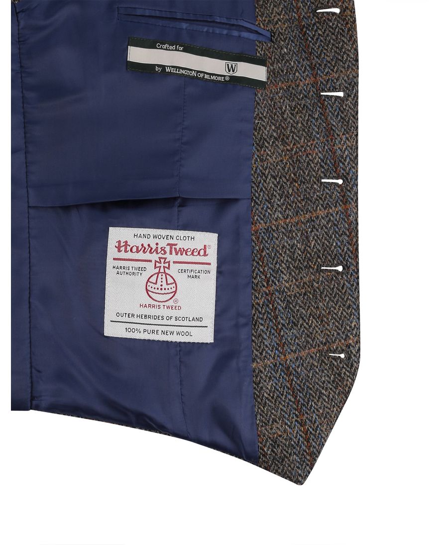 Wellington of Billmore gilet lamswol bruin