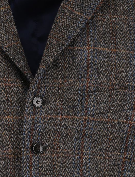 Wellington of Billmore gilet lamswol bruin