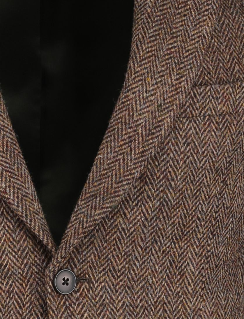 Colbert Wellington  of Bilmore Bruin wol tweed elleboog patches