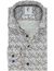R2 Overhemd mouwlengte 7 wit bruin blauw geprint 100% katoen