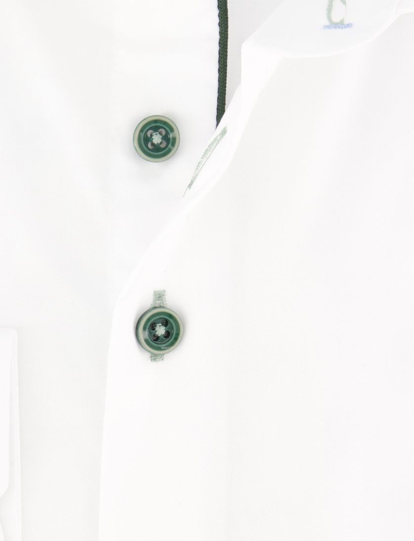 R2 overhemd effen wit organic katoen