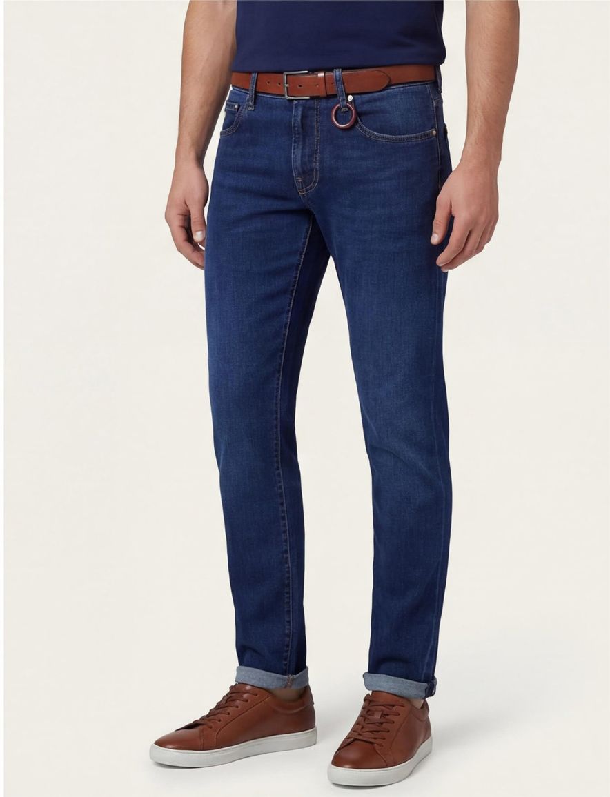 Tramarossa Michelangelo jeans donkerblauw
